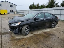 Salvage cars for sale from Copart Windsor, NJ: 2017 Honda Accord EXL