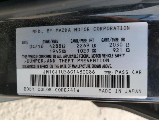 2016 Mazda 6 Sport