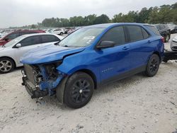 Salvage cars for sale at Houston, TX auction: 2019 Chevrolet Equinox LS