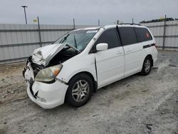 Salvage cars for sale at Lumberton, NC auction: 2005 Honda Odyssey EXL