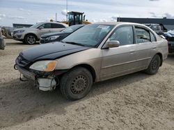 2002 Honda Civic LX en venta en Nisku, AB