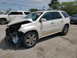 Salvage cars for sale at Lexington, KY auction: 2014 GMC Acadia Denali