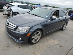 Mercedes-Benz C 350 salvage cars for sale: 2009 Mercedes-Benz C 350