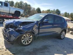 Salvage cars for sale at Mendon, MA auction: 2014 BMW X3 XDRIVE28I
