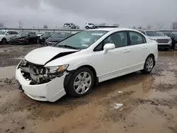 Honda salvage cars for sale: 2010 Honda Civic LX