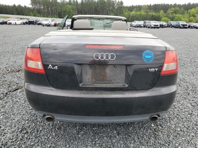 2006 Audi A4 1.8 Cabriolet