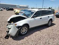 Salvage cars for sale from Copart Phoenix, AZ: 2009 Subaru Outback