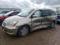 Salvage cars for sale at Elgin, IL auction: 2006 Honda Odyssey EXL