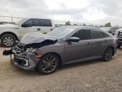 Vehiculos salvage en venta de Copart Houston, TX: 2020 Honda Civic EXL