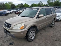 Salvage cars for sale at Madisonville, TN auction: 2005 Honda Pilot EXL
