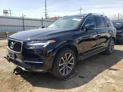 Salvage cars for sale from Copart Chicago Heights, IL: 2019 Volvo XC90 T6 Momentum