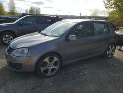 Volkswagen GTI salvage cars for sale: 2008 Volkswagen GTI