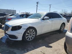 Salvage cars for sale at Chicago Heights, IL auction: 2018 Mercedes-Benz E 300 4matic