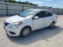 Salvage cars for sale from Copart New Braunfels, TX: 2019 Nissan Versa S