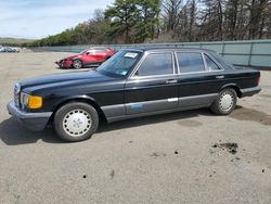 Salvage cars for sale at Brookhaven, NY auction: 1991 Mercedes-Benz 300 SEL