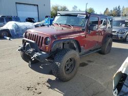 Salvage cars for sale at Woodburn, OR auction: 2008 Jeep Wrangler Unlimited Rubicon