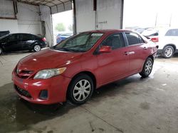 Salvage cars for sale from Copart Lexington, KY: 2011 Toyota Corolla Base