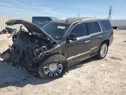 Salvage cars for sale at Houston, TX auction: 2015 Cadillac Escalade Platinum
