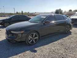 Salvage cars for sale at Mentone, CA auction: 2024 Honda Accord Hybrid Sport