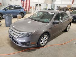 Salvage cars for sale from Copart Mcfarland, WI: 2012 Ford Fusion SE