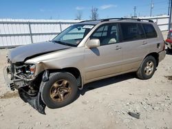 Salvage cars for sale at Appleton, WI auction: 2005 Toyota Highlander