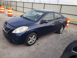 Salvage cars for sale from Copart Haslet, TX: 2013 Nissan Versa S