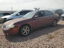 Nissan Maxima gxe salvage cars for sale: 2001 Nissan Maxima GXE