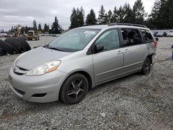 Salvage cars for sale from Copart Graham, WA: 2009 Toyota Sienna CE