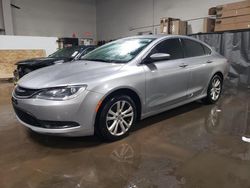 Salvage cars for sale at Elgin, IL auction: 2016 Chrysler 200 LX