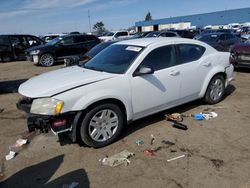 Salvage cars for sale at Woodhaven, MI auction: 2012 Dodge Avenger SE