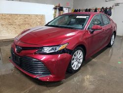 Salvage cars for sale from Copart Elgin, IL: 2018 Toyota Camry L