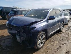 Toyota Highlander salvage cars for sale: 2011 Toyota Highlander Limited