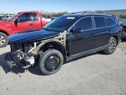 Salvage cars for sale from Copart Las Vegas, NV: 2017 Subaru Outback 2.5I Limited