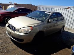 Salvage cars for sale at North Las Vegas, NV auction: 2007 Hyundai Accent GLS