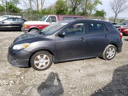 Toyota Corolla salvage cars for sale: 2009 Toyota Corolla Matrix S