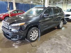 Salvage cars for sale at Woodhaven, MI auction: 2015 Jeep Cherokee Limited