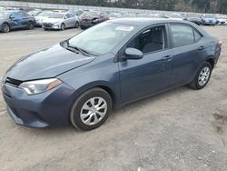 Toyota salvage cars for sale: 2015 Toyota Corolla L