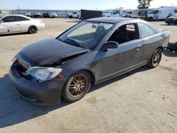 Salvage cars for sale from Copart Martinez, CA: 2005 Honda Civic EX