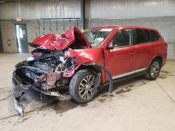 Mitsubishi Outlander salvage cars for sale: 2016 Mitsubishi Outlander SE