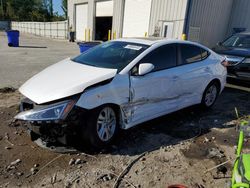 Salvage cars for sale from Copart Savannah, GA: 2020 Hyundai Elantra SEL