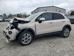 Salvage cars for sale from Copart Mendon, MA: 2016 Fiat 500X Easy