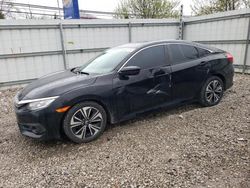 Salvage cars for sale from Copart Walton, KY: 2016 Honda Civic EX