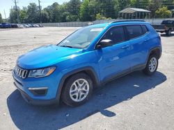 Vehiculos salvage en venta de Copart Savannah, GA: 2019 Jeep Compass Sport