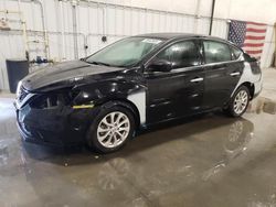Salvage cars for sale at Avon, MN auction: 2019 Nissan Sentra S