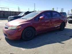 Honda Civic LX salvage cars for sale: 2007 Honda Civic LX