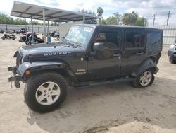 Salvage cars for sale from Copart Fresno, CA: 2014 Jeep Wrangler Unlimited Sport