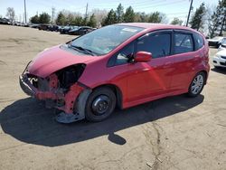 Honda salvage cars for sale: 2009 Honda FIT Sport