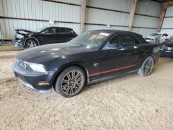 Salvage cars for sale from Copart Houston, TX: 2010 Ford Mustang GT