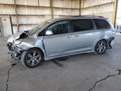 Toyota salvage cars for sale: 2012 Toyota Sienna Sport