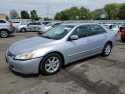 Salvage cars for sale at Moraine, OH auction: 2004 Honda Accord EX